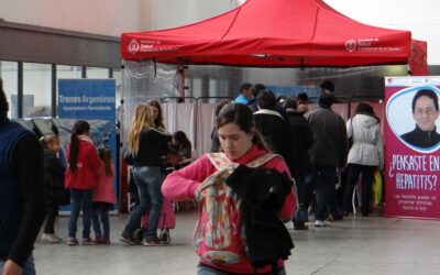 Información y vacunación para Hepatitis en Once