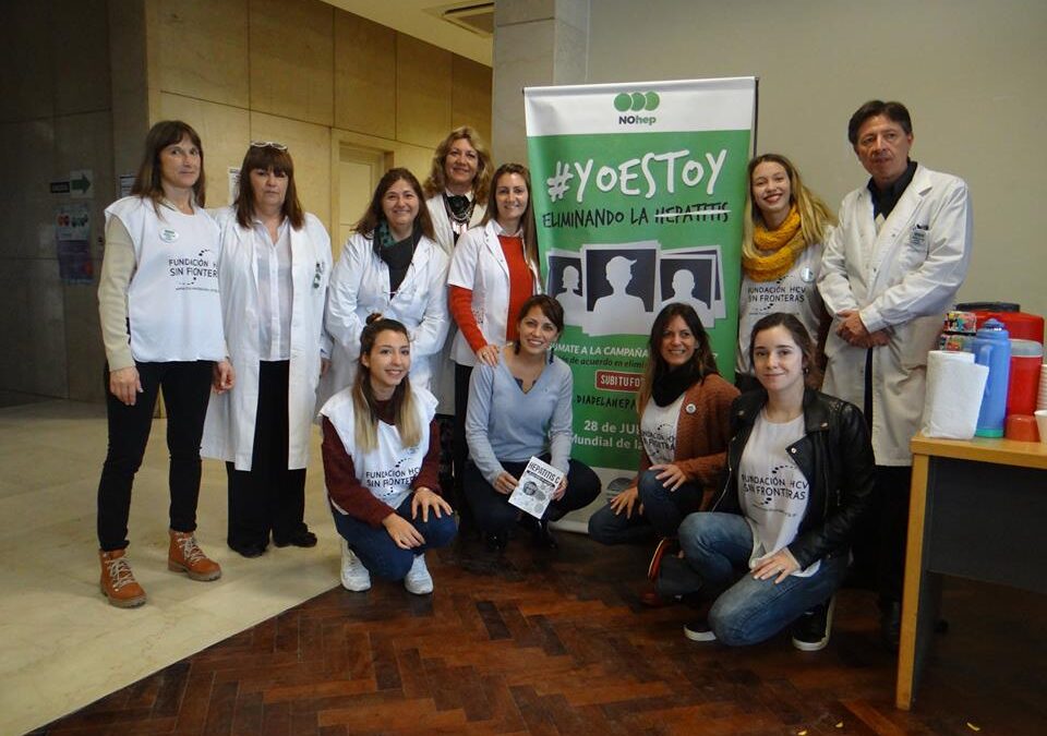 Fundación HCV Sin Fronteras, Hospital Posadas y la comunidad.