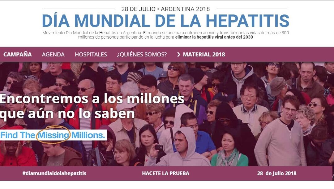 HCV Sin Fronteras actividades por día Mundial de la Hepatitis
