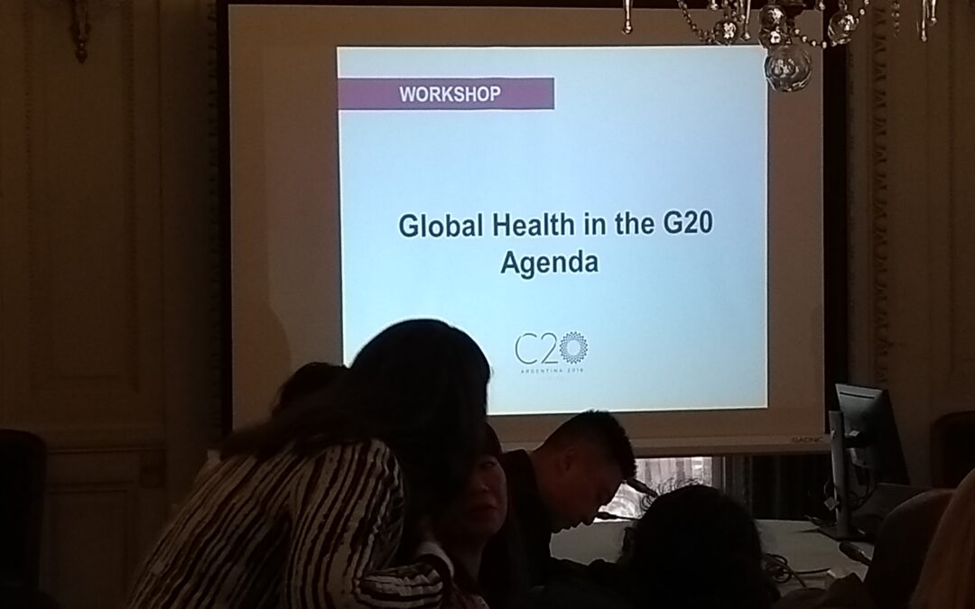 Fundación HCV Sin Fronteras en la reunión sobre salud global del C20