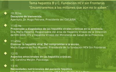 Charla sobre Hepatitis virales en el Hogar de Tránsito de CUCAIBA